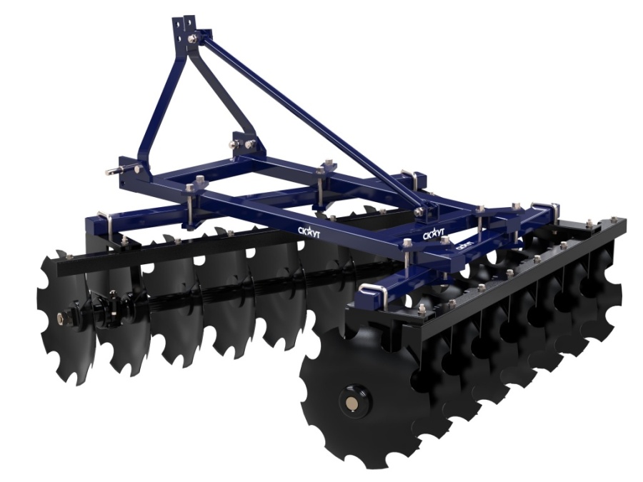 Борона для минитрактора дисковая СКАУТ 1BQX-1.5